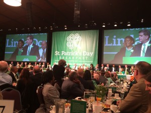  Carmine at the 2015 St. Patrick's Day breakfast